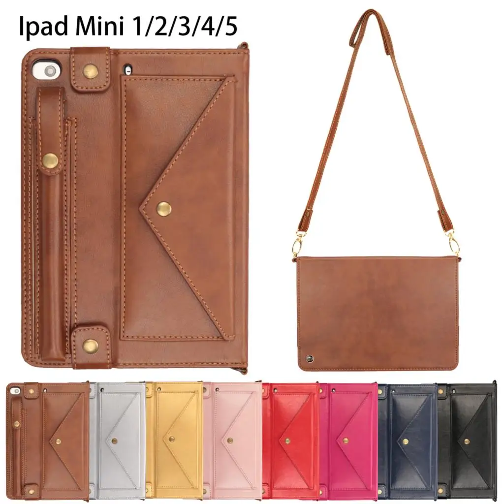 Чехол для iPad Mini 5 4 3 2 1 чехол конверт стильный кожаный рюкзак с ремешком умный