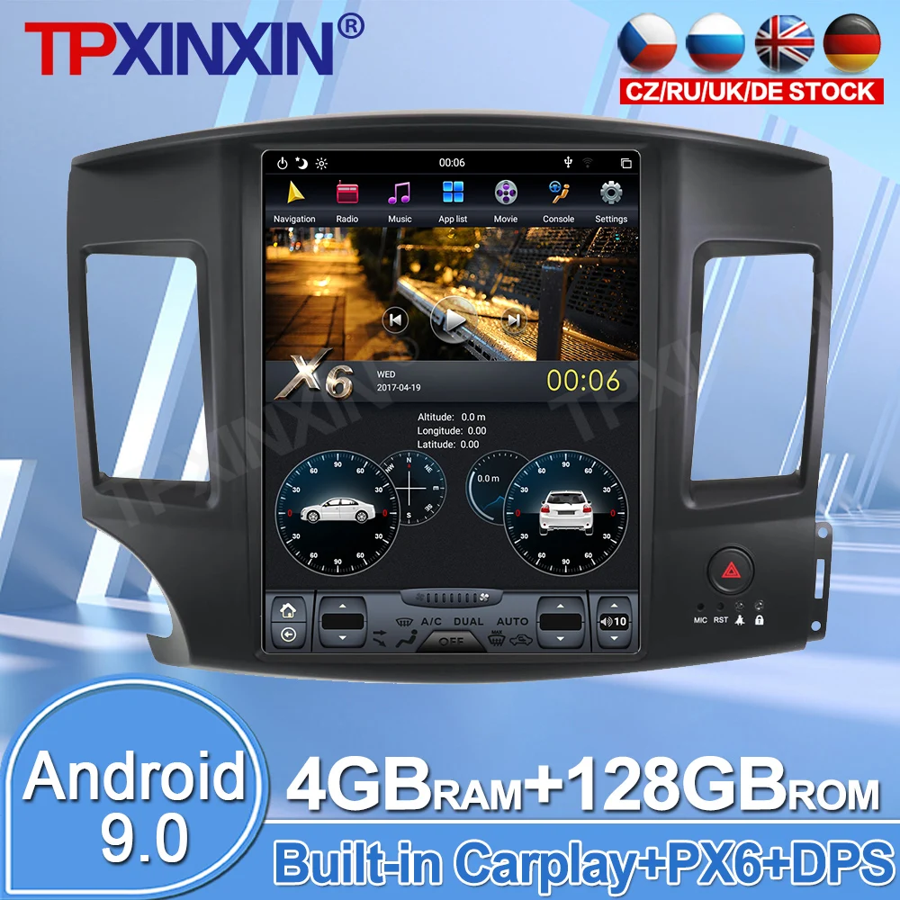 For Mitsubishi Lancer 2010 - 2015 4+128GB Android 9.0 ISP Touch Screen Car Multimedia Radio Player GPS Navigation System DSP
For Mitsubishi Lancer 2010 - 2015 4+128GB Android 9.0 ISP Touch Screen Car Multimedia Radio Player GPS Navigation System DSP