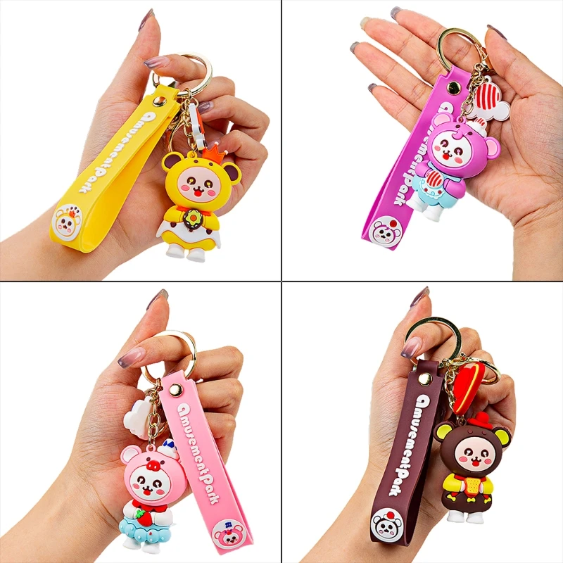 K5DA 3D Cartoon Doll Keychain Bag Decoration Pendant Car Key Ring Women Men Jewelry
K5DA 3D Cartoon Doll Keychain Bag Decoration Pendant Car Key Ring Women Men Jewelry