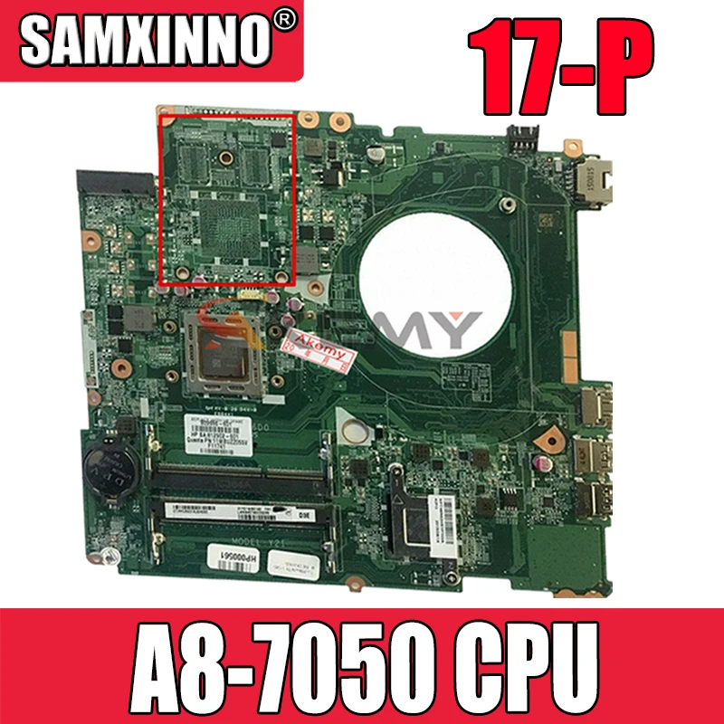 For HP 17-P 17Z-P Laptop Motherboard With A8-7050 CPU 809986-601 DAY21AMB6D0 809986-501 809986-001 MB 100% Tested Fast Ship
For HP 17-P 17Z-P Laptop Motherboard With A8-7050 CPU 809986-601 DAY21AMB6D0 809986-501 809986-001 MB 100% Tested Fast Ship