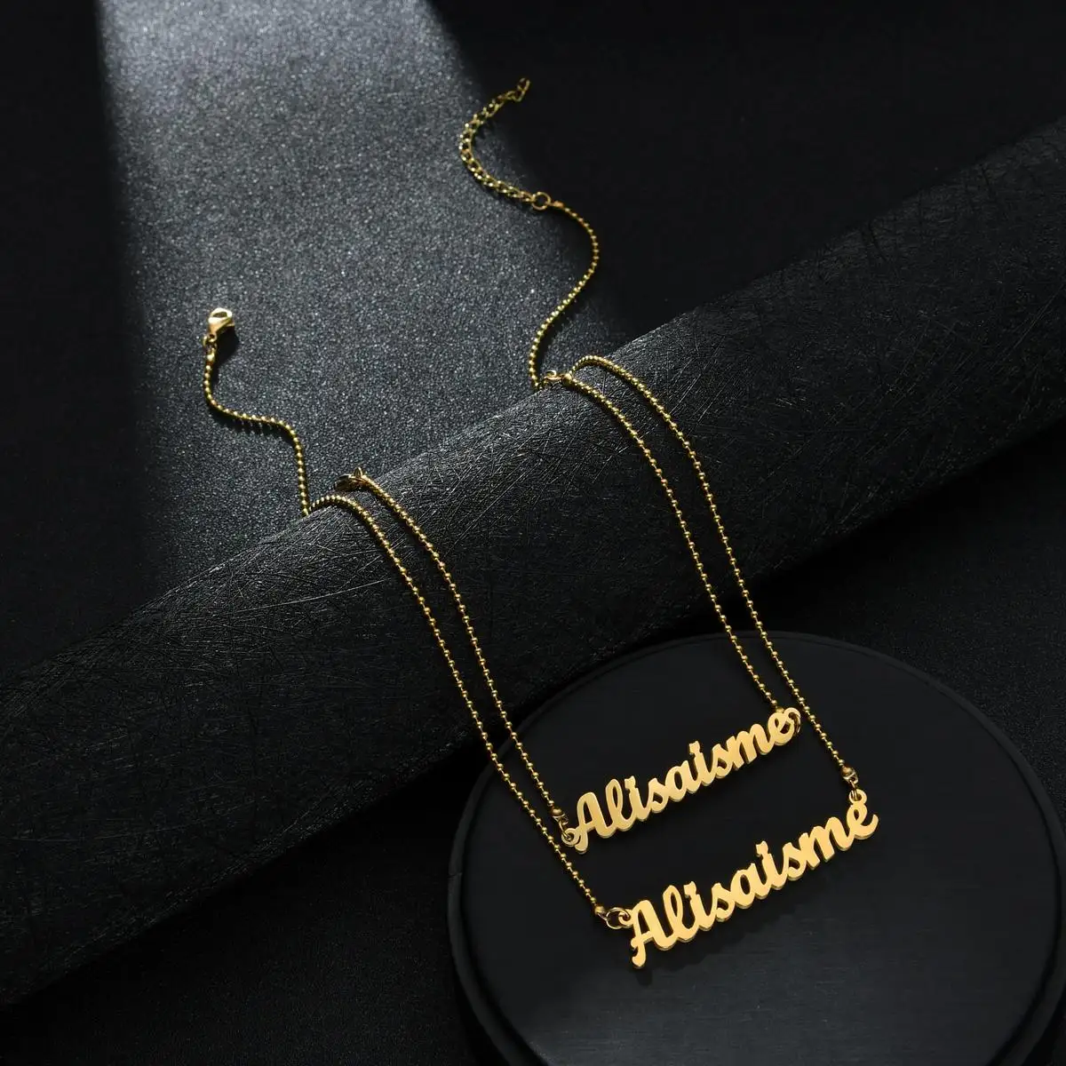 Fashion Stainless Steel Personalized Name Necklace Bracelet Customized Letter Number Pendant For Women Men Handmade Jewelry Gift
Fashion Stainless Steel Personalized Name Necklace Bracelet Customized Letter Number Pendant For Women Men Handmade Jewelry Gift