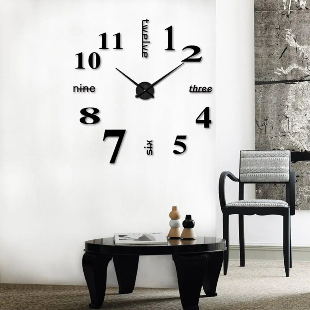 2021 NEW Modern Europ Acrylic Mirror Effect Wall Sticker Large Clock 3D Sticker DIY Art Home Decorative Clocks Living Room Decor
2021 NEW Modern Europ Acrylic Mirror Effect Wall Sticker Large Clock 3D Sticker DIY Art Home Decorative Clocks Living Room Decor