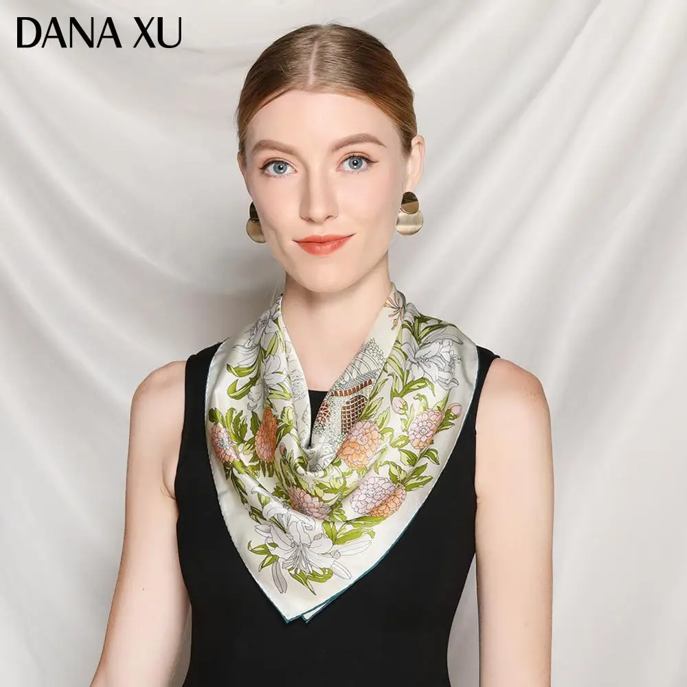 Модные шарфы и шали женский зимний теплый шарф пашмина шаль роскошный бренд