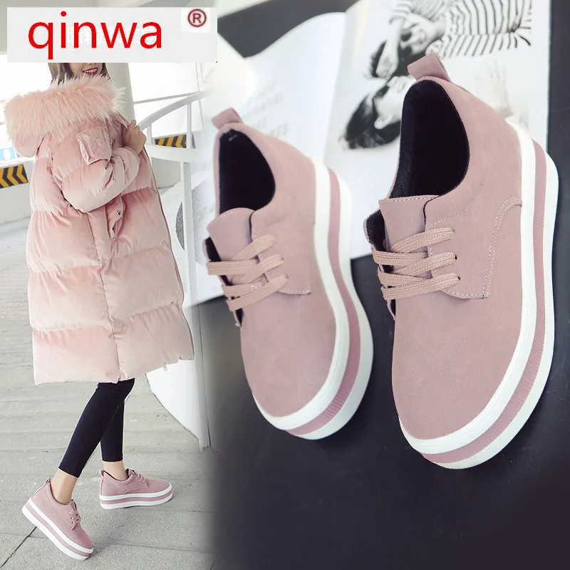 women flats sneakers springFashion reepers shoes lady loafers Ladies Slip On 5CM platform Shoes korean style Qin Wa
women flats sneakers springFashion reepers shoes lady loafers Ladies Slip On 5CM platform Shoes korean style Qin Wa