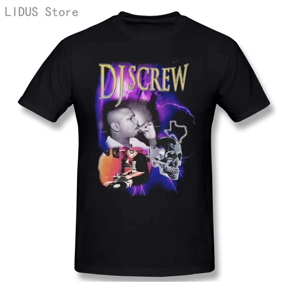 Casual Men Graphic T-shirts 2021 Summer Tshirt DJ Screw Vintage 90's Inspired Rap Short Sleeve Tops & Tees 01
Casual Men Graphic T-shirts 2021 Summer Tshirt DJ Screw Vintage 90's Inspired Rap Short Sleeve Tops & Tees 01