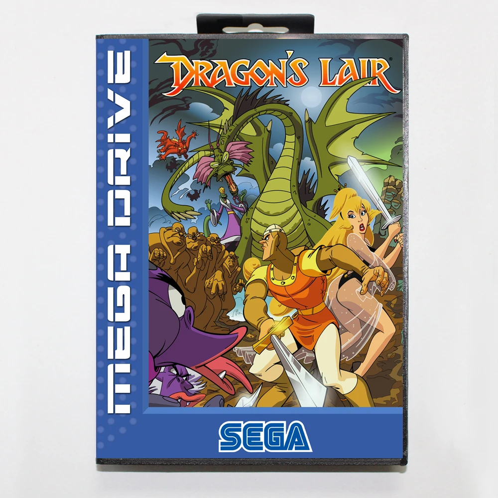 Игровая карта Dragon's Lair 16bit MD для Sega Mega Drive/ Genesis в розничной коробке
Игровая карта Dragon's Lair 16bit MD для Sega Mega Drive/ Genesis в розничной коробке