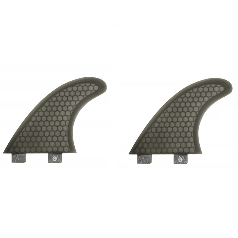 

Hot 3 Pieces Fiberglass Reinforced Honeycomb Surfboard Fins Thruster Fins Set FCS G3 G5 G7 Style Future Fins