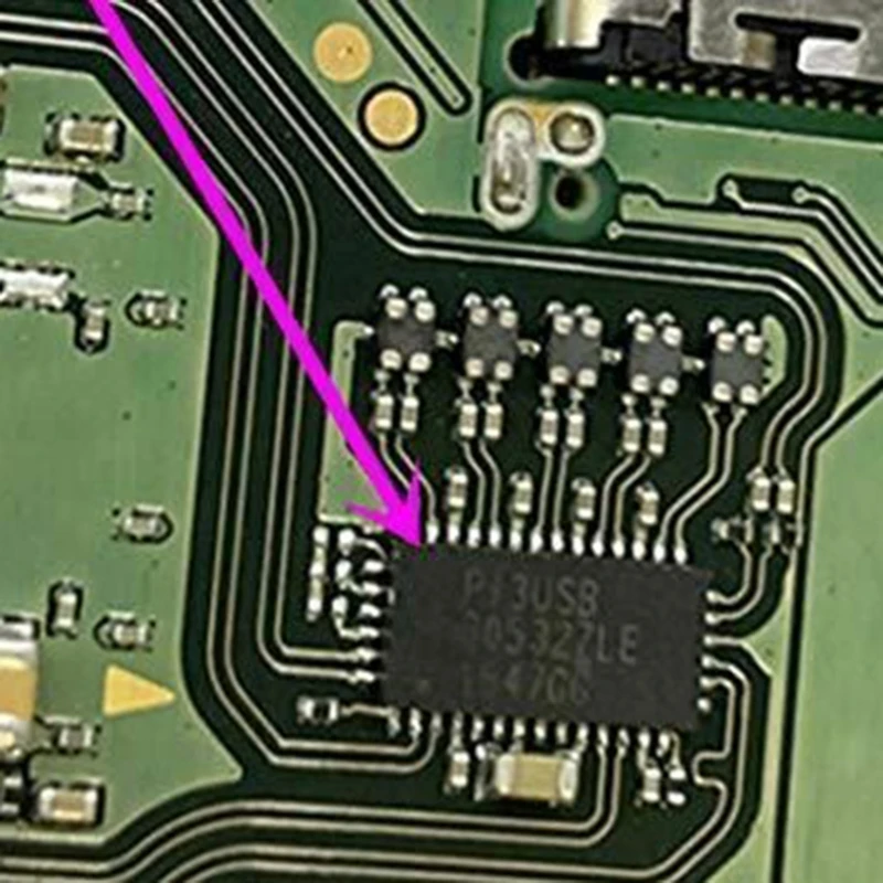 2 шт. Замена PI3USB P13USB видео аудио чип управления IC для Nintendo Switch NS консоль ремонт
