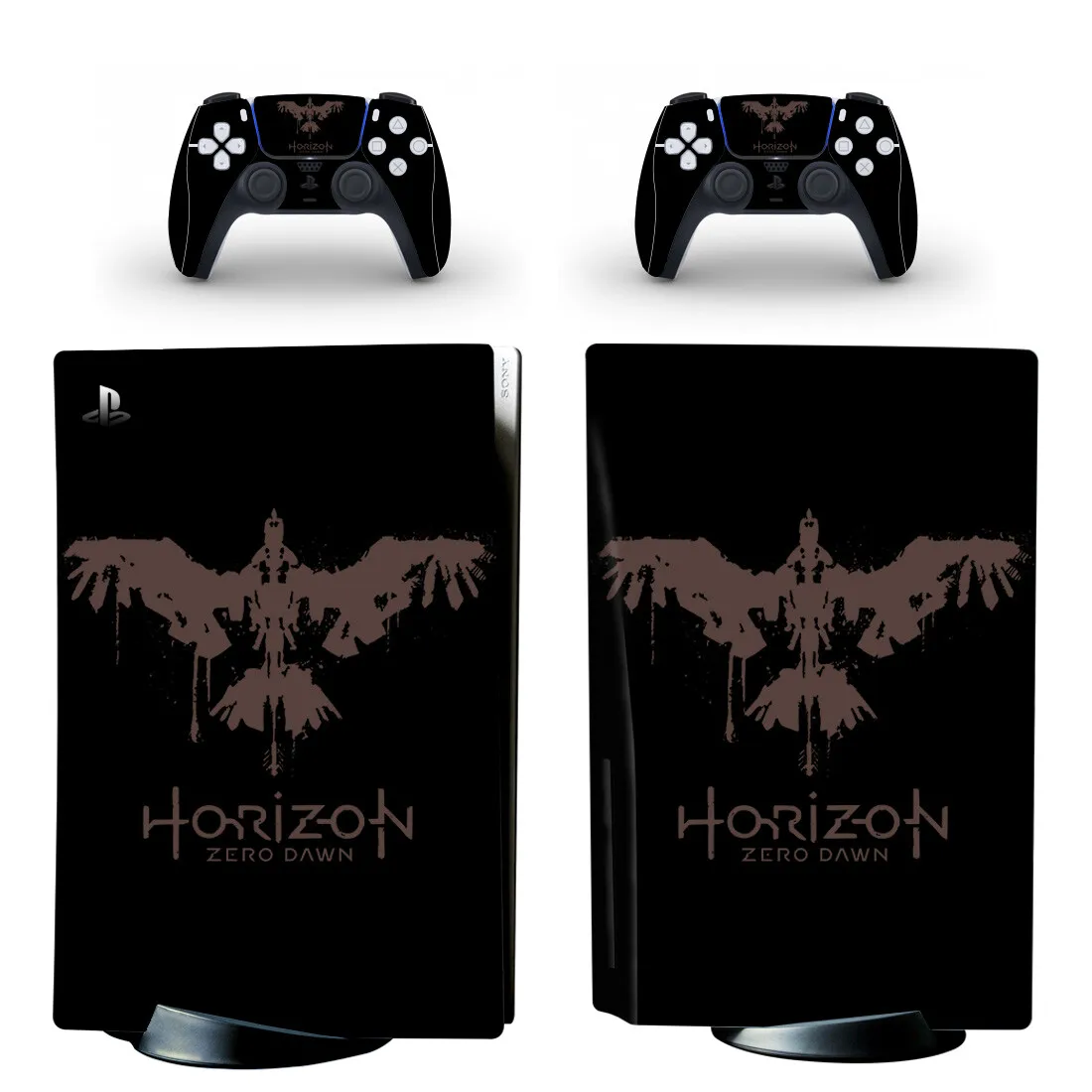 

Horizon Zero Dawn PS5 Disc Skin Sticker Cover for Playstation 5 Console & 2 Controllers Decal Vinyl Protective Disk Skins