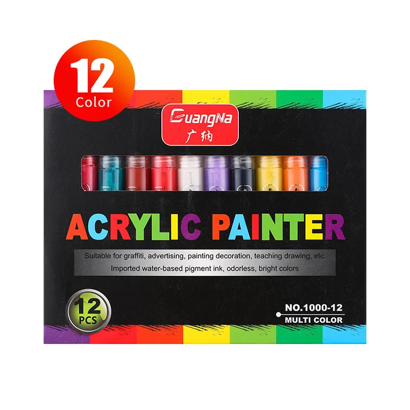 Acrylic marker 36 color acrylic pen graffiti pen Ceramic diy boxed painted signs Watercolor pen
Acrylic marker 36 color acrylic pen graffiti pen Ceramic diy boxed painted signs Watercolor pen