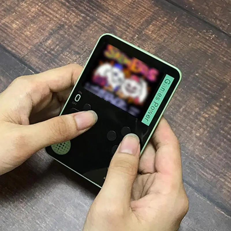 500 Games MINI Portable Retro Video Console Handheld 8 LCD Built-in Game Bit Color Screen 2.4 Advance Inch Players Game A0A6
500 Games MINI Portable Retro Video Console Handheld 8 LCD Built-in Game Bit Color Screen 2.4 Advance Inch Players Game A0A6