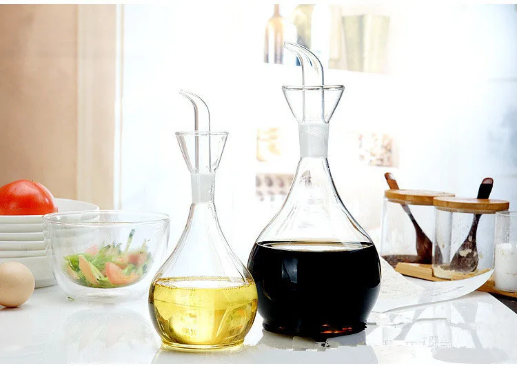 1PC Glass Jug Leakproof Oil Tank Vinegar Pot Soy Sauce Oil Bottle Vinegar Bottles Sesame Oil Bottle Kitchen Supplies OK 0357 
1PC Glass Jug Leakproof Oil Tank Vinegar Pot Soy Sauce Oil Bottle Vinegar Bottles Sesame Oil Bottle Kitchen Supplies OK 0357