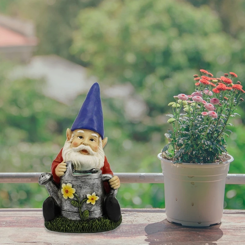 Watering Elf Dwarf Statue Solar Powered Garden Ornament Lighting Sculpture Cute Cartoon Decoration Gardening Outdoor
Watering Elf Dwarf Statue Solar Powered Garden Ornament Lighting Sculpture Cute Cartoon Decoration Gardening Outdoor