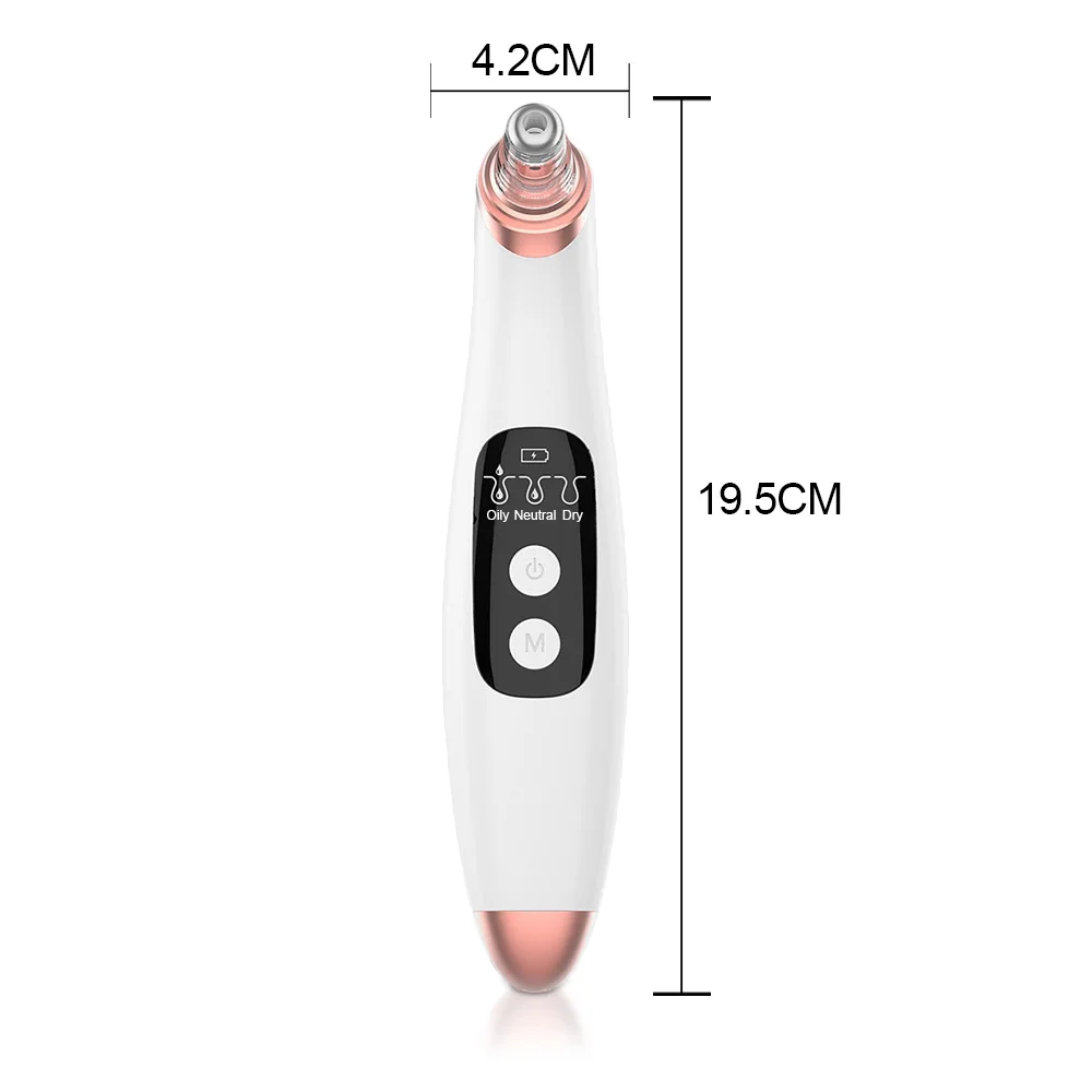 Blackhead Remover Aspirateur Point Noir Blackhead Vacuum Extractor Acne Black Spots Pore Cleaner Skin Care Facial Pore Cleaner
Blackhead Remover Aspirateur Point Noir Blackhead Vacuum Extractor Acne Black Spots Pore Cleaner Skin Care Facial Pore Cleaner