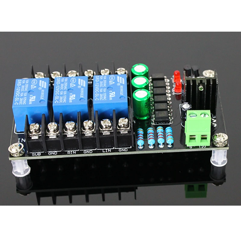 KYYSLB AC12-16V 300W*3 3 Channel Class D Digital Amplifier Speaker Protection Board Class A Discrete Amplifier Protection Board
KYYSLB AC12-16V 300W*3 3 Channel Class D Digital Amplifier Speaker Protection Board Class A Discrete Amplifier Protection Board