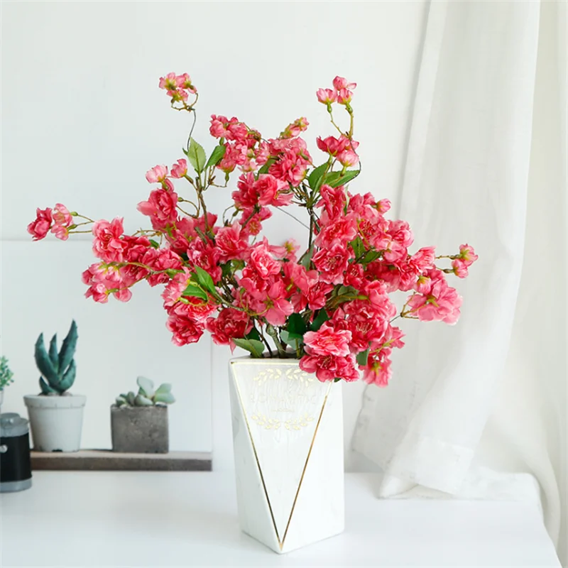 56cm Romantic Artificial Cherry Blossom Wedding DIY Home Hotel Office Living Room Party Valentine's Day Christmas Decoration
56cm Romantic Artificial Cherry Blossom Wedding DIY Home Hotel Office Living Room Party Valentine's Day Christmas Decoration