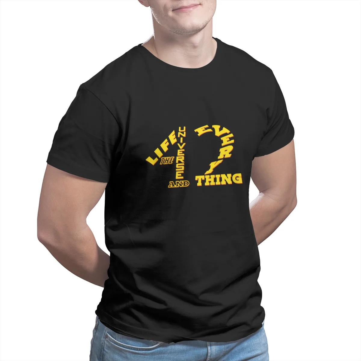 42 - Life The Universe and Everything - HHGTTG T-Shirt Custom Funny Cosplay Tops Retro Tshirts 13260
42 - Life The Universe and Everything - HHGTTG T-Shirt Custom Funny Cosplay Tops Retro Tshirts 13260