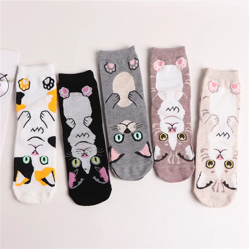 High Quality Cute Women Socks Lovely Animal Cotton Women Socks Cartoon Animals Cat Casual Middle Tube Socks
High Quality Cute Women Socks Lovely Animal Cotton Women Socks Cartoon Animals Cat Casual Middle Tube Socks