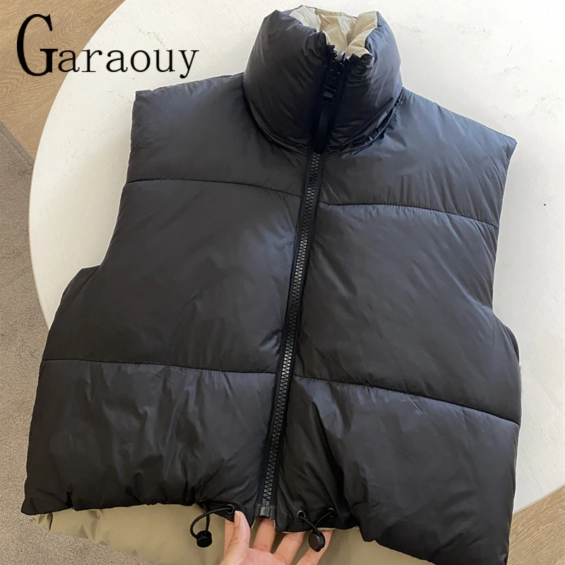 New 2022 Autumn Winter Black Double Sided Vest Coat Women Vintage Short Outwear Tops Female Casual Warm Sleeveless Waistcoat
New 2022 Autumn Winter Black Double Sided Vest Coat Women Vintage Short Outwear Tops Female Casual Warm Sleeveless Waistcoat