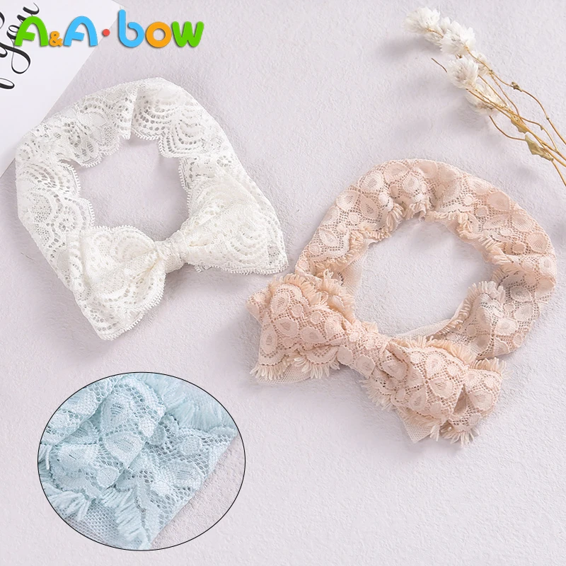 1pcs Elastic Lace Bow Baby Headband for Girl Bowknot Lovely Child Headwrap Birth Gifts Infant Turban Baby Hair Accessories 
1pcs Elastic Lace Bow Baby Headband for Girl Bowknot Lovely Child Headwrap Birth Gifts Infant Turban Baby Hair Accessories
