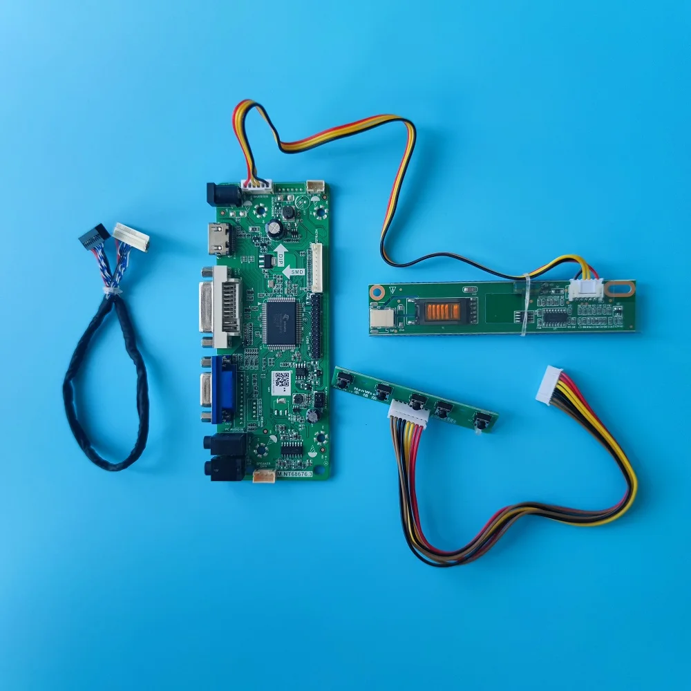 HDMI-compatible B133EW01 V8/V7/V6/V5/V9/V4 LCD DVI Driver kit Controller board M.NT68676 VGA 30pin For 1280*800 Panel monitor
HDMI-compatible B133EW01 V8/V7/V6/V5/V9/V4 LCD DVI Driver kit Controller board M.NT68676 VGA 30pin For 1280*800 Panel monitor