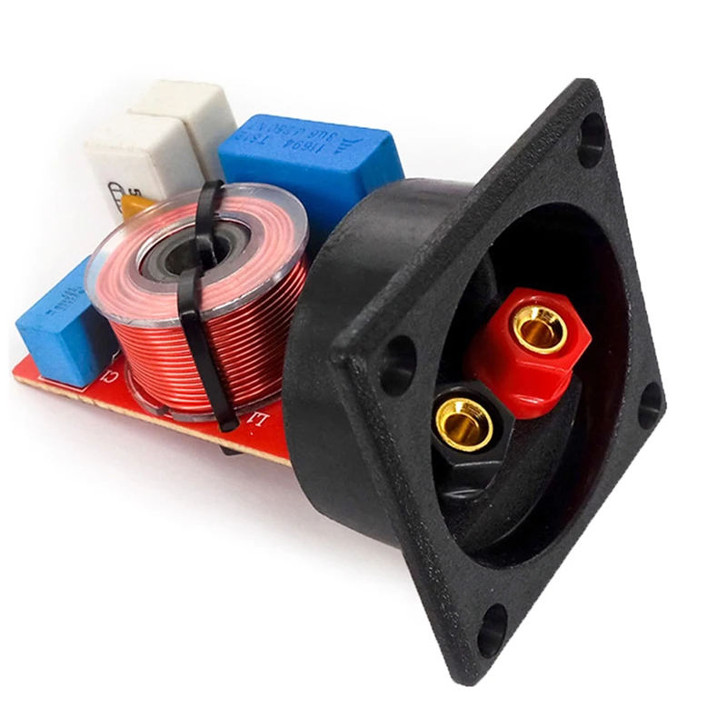 D222 Adjustable Treble Bass Frequency Divider 2 Way Speaker Audio Crossover Filters 4-6 Inches 4-8 Ohms 48Hz-20KHz 80W
D222 Adjustable Treble Bass Frequency Divider 2 Way Speaker Audio Crossover Filters 4-6 Inches 4-8 Ohms 48Hz-20KHz 80W