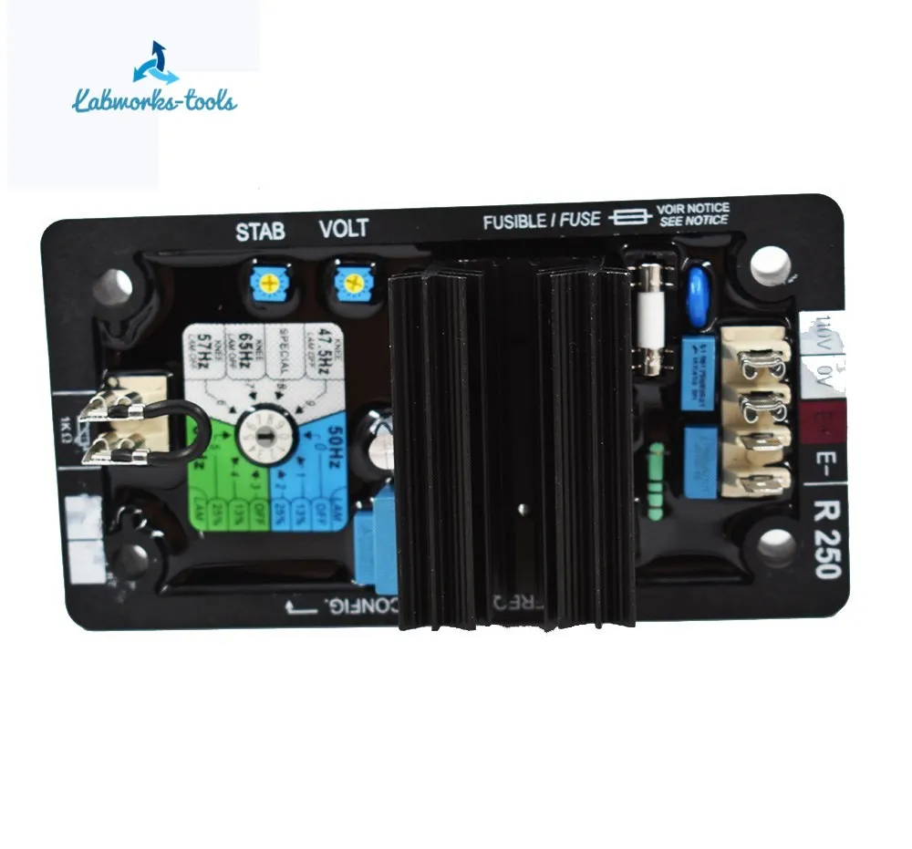 Новый AVR R250 автоматический регулятор напряжения управления модульная карта для Leroy Somer
Новый AVR R250 автоматический регулятор напряжения управления модульная карта для Leroy Somer