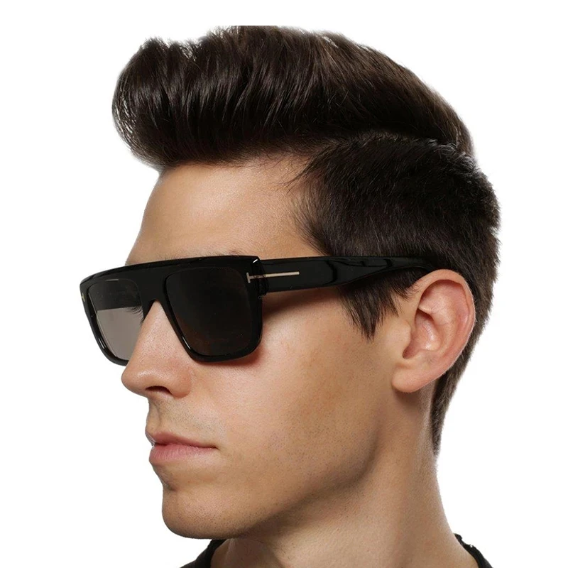 Прямоугольные солнцезащитные очки tom tf для женщин и мужчин брендовые