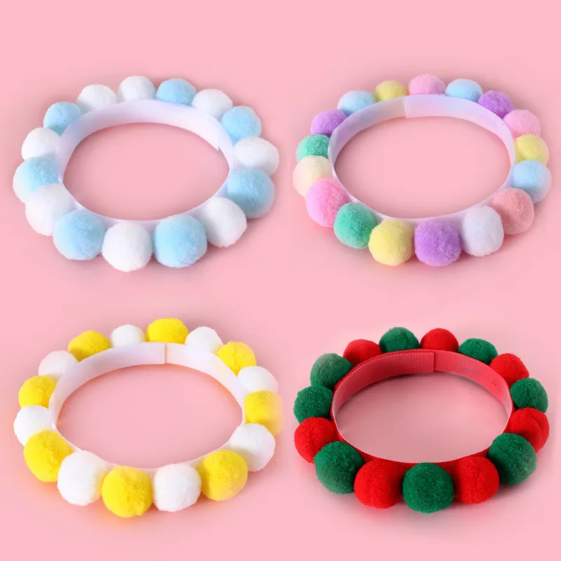 Pet Dog Cat Collar Plush Ball Candy Necklace Decoration Collar Cat Necklace Velcro Pet Scarf Puppy Neck Grooming Accessories
Pet Dog Cat Collar Plush Ball Candy Necklace Decoration Collar Cat Necklace Velcro Pet Scarf Puppy Neck Grooming Accessories