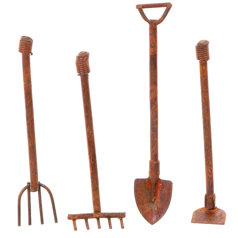 1:12 Scale Dollhouse Miniature Shovel Hoe and Pitchfork Farming Tools Fairy Garden Accessories Furniture Toys
1:12 Scale Dollhouse Miniature Shovel Hoe and Pitchfork Farming Tools Fairy Garden Accessories Furniture Toys