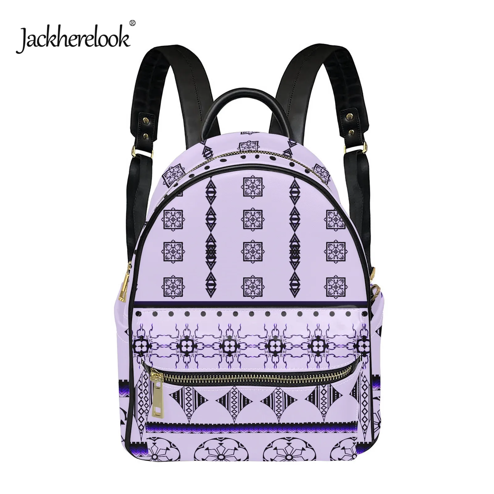 Jackherelook Polynesian Tribal Pattern Women Backpack Female Bag Luxury PU Leather Small Schoolbag for Girls Satchel Mochila
Jackherelook Polynesian Tribal Pattern Women Backpack Female Bag Luxury PU Leather Small Schoolbag for Girls Satchel Mochila