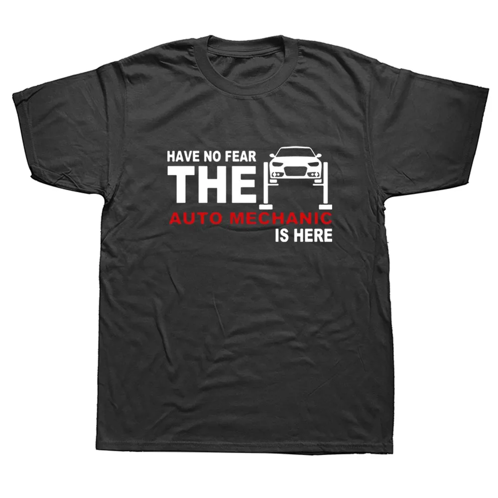 Funny Have no fear The Auto Mechanic Is Here T Shirts Graphic Cotton Streetwear O-Neck Harajuku Oversized T-shirt Mens Clothing
Funny Have no fear The Auto Mechanic Is Here T Shirts Graphic Cotton Streetwear O-Neck Harajuku Oversized T-shirt Mens Clothing