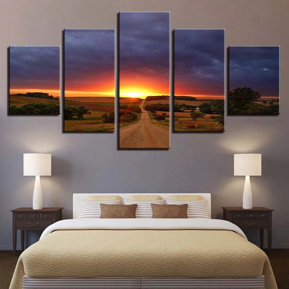 HD Prints Home Decor Canvas Painting 5 Pieces Landscape Wall Art Modular Pictures For Bedside Background Artwork Creative Poster
HD Prints Home Decor Canvas Painting 5 Pieces Landscape Wall Art Modular Pictures For Bedside Background Artwork Creative Poster