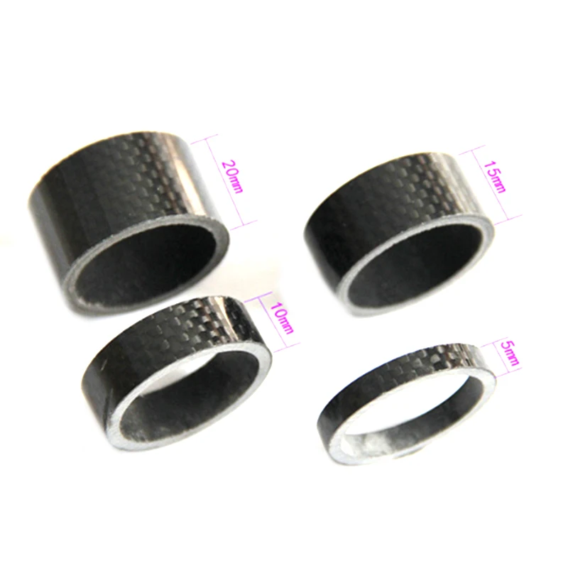 4pcs Full Carbon 28.6/31.8mm Bicycle Carbon Spacer Hollow Ultra Light Headset Parts Cycling Washer Bicycle Headset Stem Spacers
4pcs Full Carbon 28.6/31.8mm Bicycle Carbon Spacer Hollow Ultra Light Headset Parts Cycling Washer Bicycle Headset Stem Spacers
