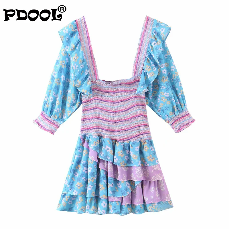 Романтическое женское платье с цветочным принтом, женское сексуальное мини-платье с квадратным вырезом и пышными рукавами на весну и лето
Романтическое женское платье с цветочным принтом, женское сексуальное мини-платье с квадратным вырезом и пышными рукавами на весну и лето
