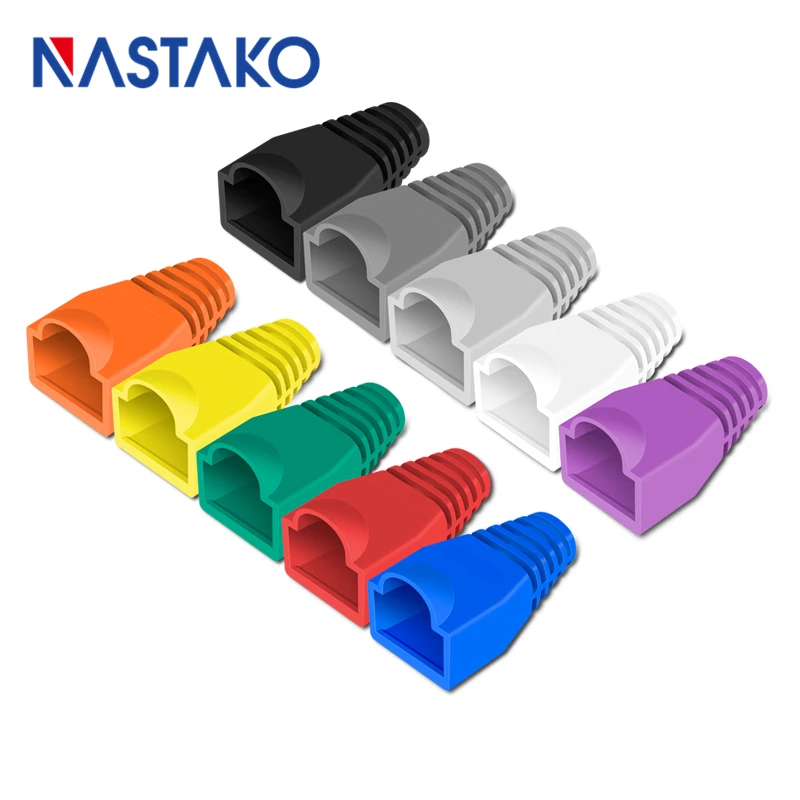 Cat5 Cat5e Cat6 RJ45 Connector Caps Cover Boot RJ45 Ethernet Cable Connector Network Modular Plug Boots 6.0mm Colorful
Cat5 Cat5e Cat6 RJ45 Connector Caps Cover Boot RJ45 Ethernet Cable Connector Network Modular Plug Boots 6.0mm Colorful