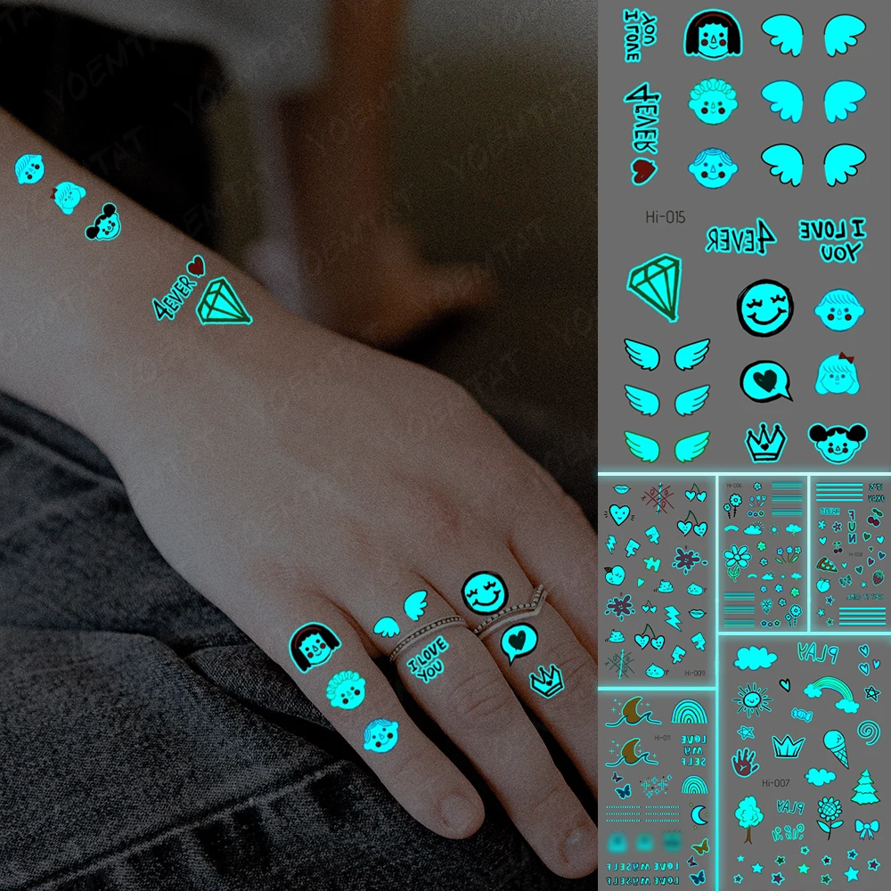 Finger Text Wings Waterproof Temporary Sticker Luminous Lovely Fake Tattoo Face Party Gift Human Body Art Kids Child
Finger Text Wings Waterproof Temporary Sticker Luminous Lovely Fake Tattoo Face Party Gift Human Body Art Kids Child