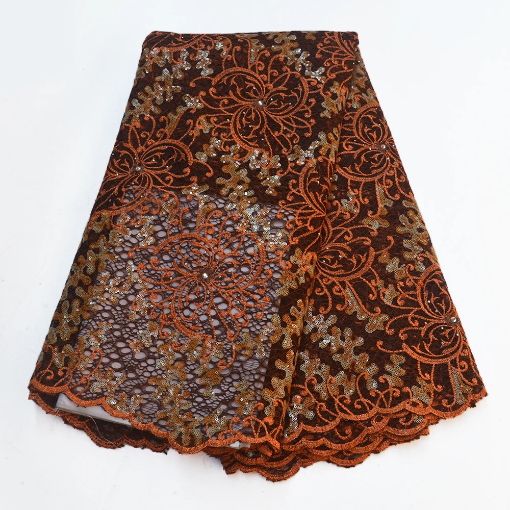 CS-Latest Nigerian Mesh Lace Fabric Sequins Soft Milk Lace High Quality African Lace Fabric For Party 
CS-Latest Nigerian Mesh Lace Fabric Sequins Soft Milk Lace High Quality African Lace Fabric For Party