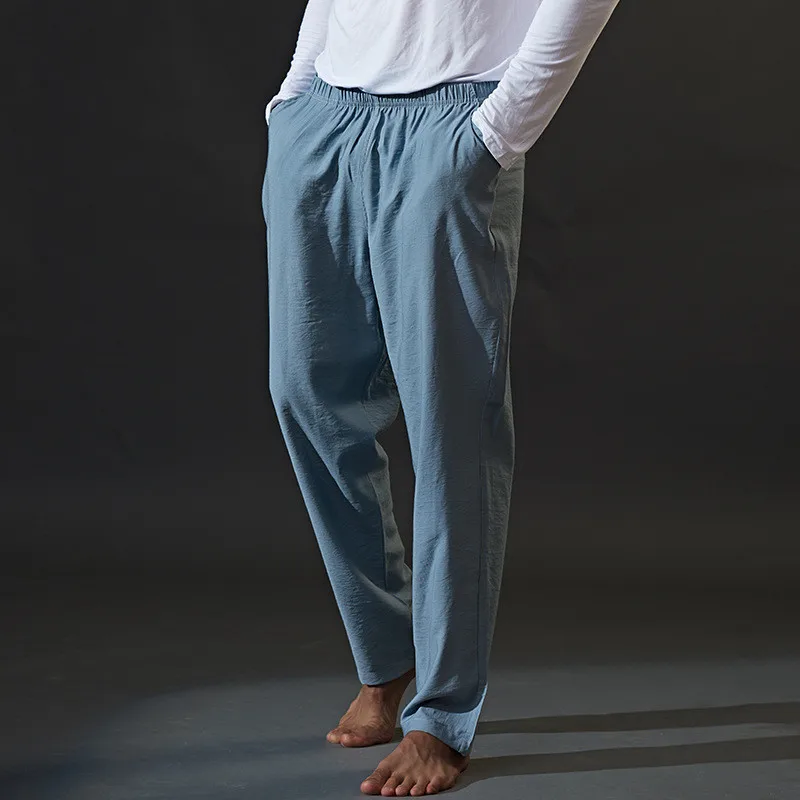 Washed Gauze Home Pants Male Spring and Autumn Thin Loose Home Wear Trousers Relax Freely and Comfort Sleep Pants Large Size
Washed Gauze Home Pants Male Spring and Autumn Thin Loose Home Wear Trousers Relax Freely and Comfort Sleep Pants Large Size