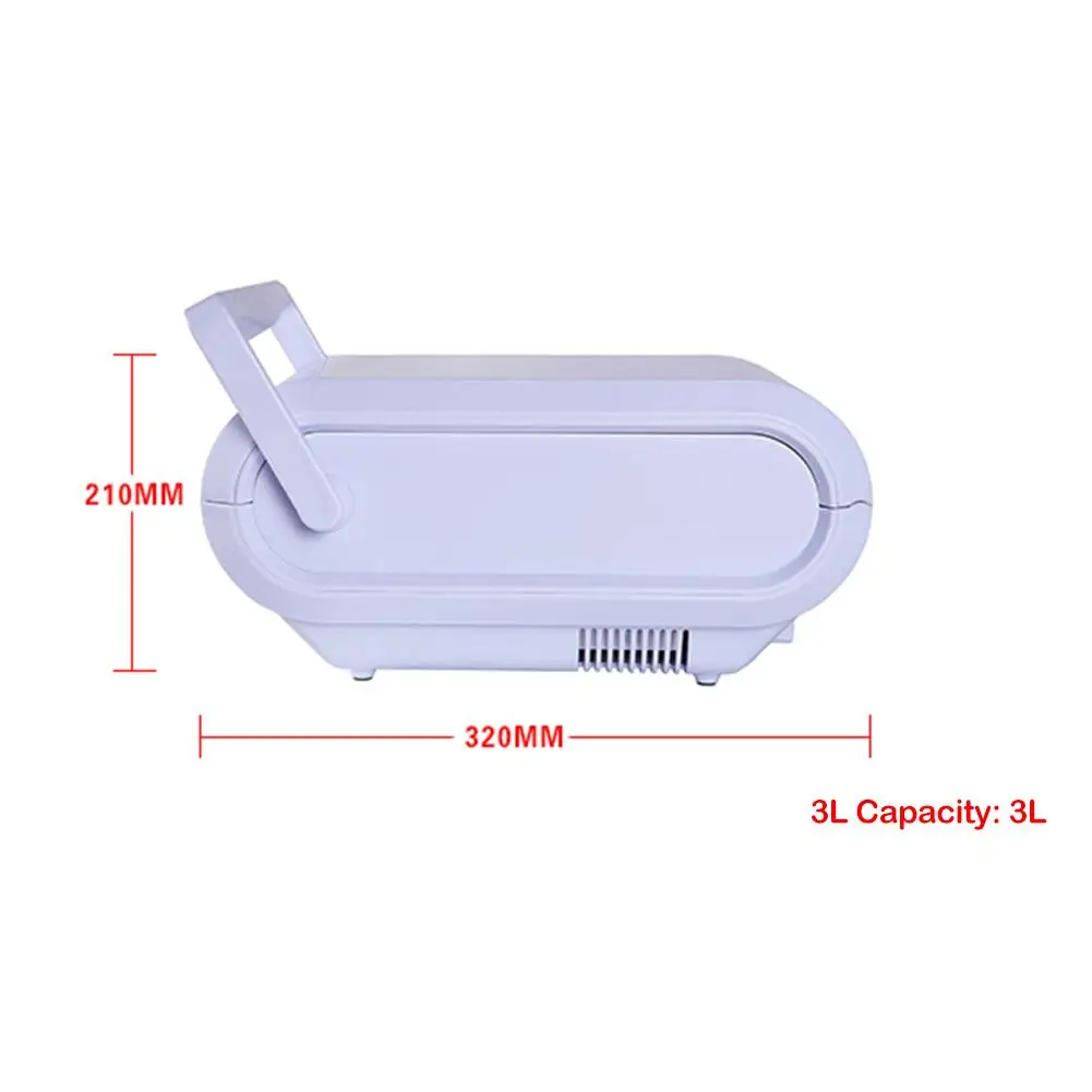 3L Electric Car Cooler And Warmer White 12V Thermoelectric System Portable Cooler For Road Trip Camping Picnic Outdoor Parties
3L Electric Car Cooler And Warmer White 12V Thermoelectric System Portable Cooler For Road Trip Camping Picnic Outdoor Parties
