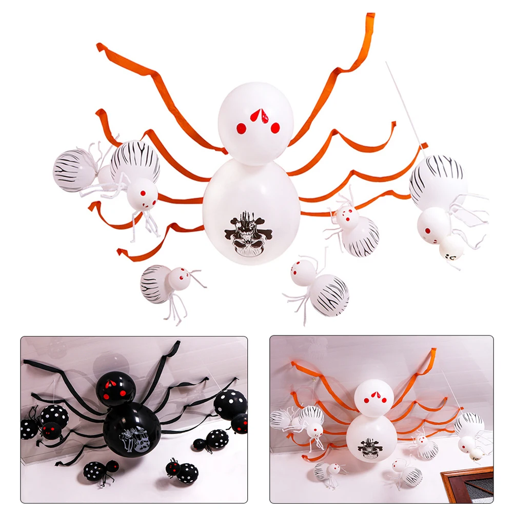 1 Set Halloween Spider Balloon Decorative Latex Balloon Kit Giant Spider For Haunted House Bar Halloween Party Decor
1 Set Halloween Spider Balloon Decorative Latex Balloon Kit Giant Spider For Haunted House Bar Halloween Party Decor