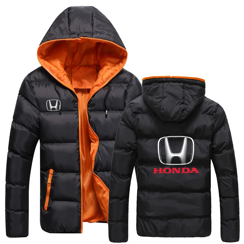 Men's Casual Cotton-Padded Jacket Honda Logo Print Winter Fashion New Sports Slim Men's Hoodie Sweatshirt Jacket Zipper Pocket
Men's Casual Cotton-Padded Jacket Honda Logo Print Winter Fashion New Sports Slim Men's Hoodie Sweatshirt Jacket Zipper Pocket