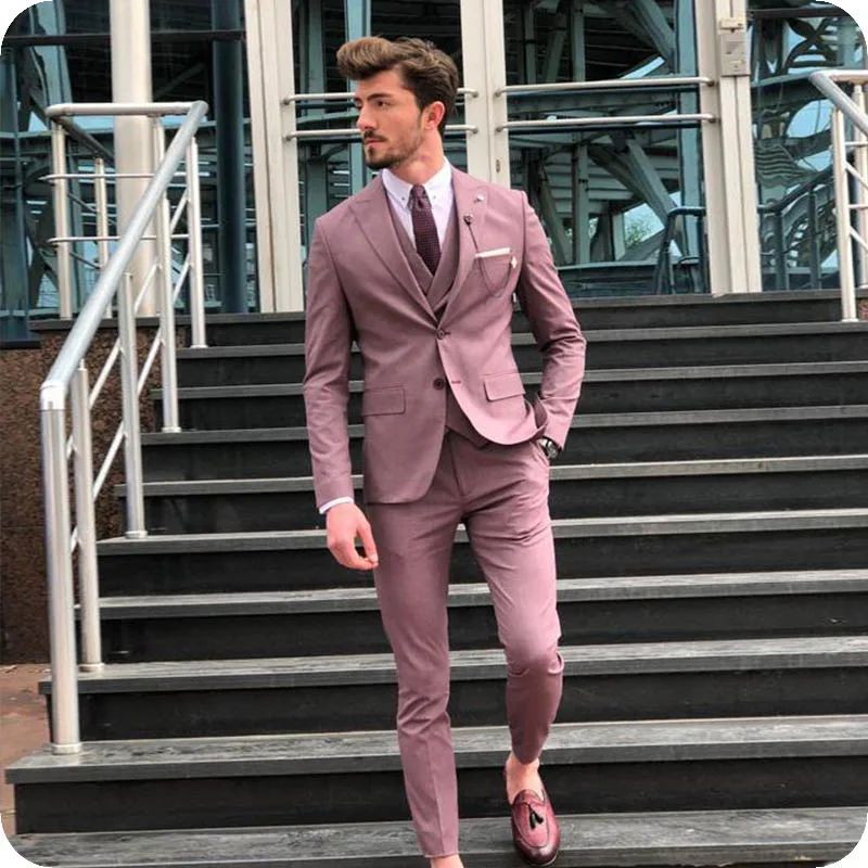 Suit Men Costume Custom Made Wedding Groom Casual Business Slim Fits Social Blazer Spring Autumn Men Blazers Jacket+Pants+Vest 
Suit Men Costume Custom Made Wedding Groom Casual Business Slim Fits Social Blazer Spring Autumn Men Blazers Jacket+Pants+Vest