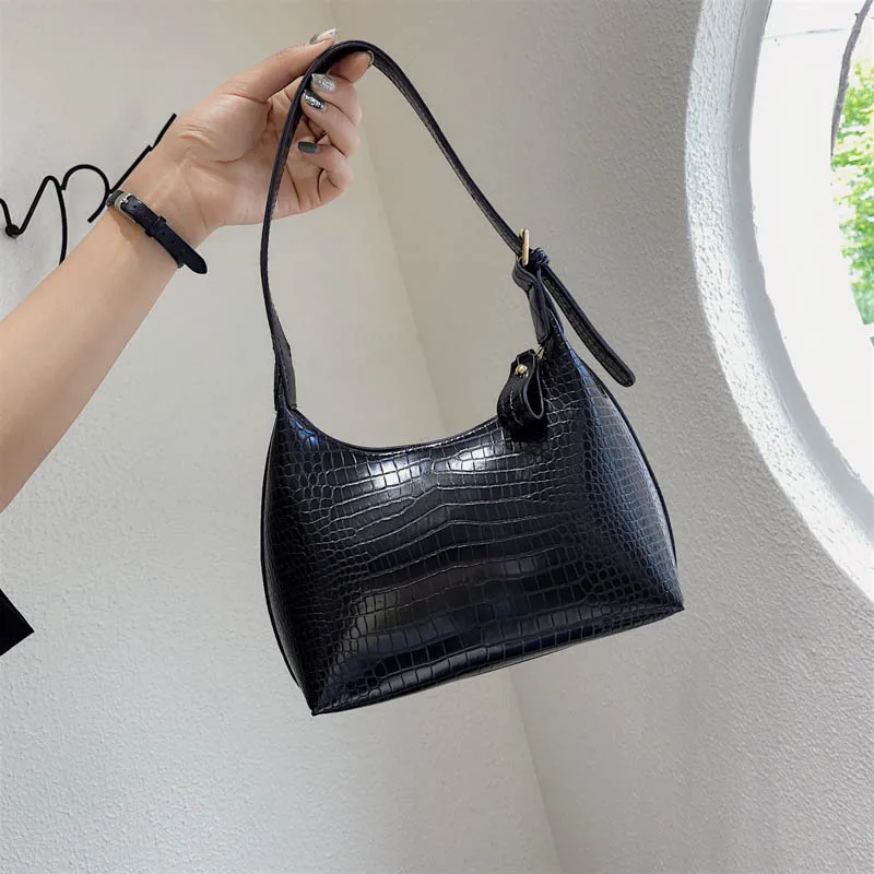 2020 Women Handbags Retro Alligator Pattern Women Shoulder Bags Flap New PU Leather Casual Solid Crossbody Bags for Women Bolsas
2020 Women Handbags Retro Alligator Pattern Women Shoulder Bags Flap New PU Leather Casual Solid Crossbody Bags for Women Bolsas