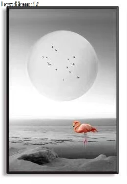 Art Boat Bird Sea Moon Seaside Scenery Black and White Simple Aesthetic Room Decoration Canvas Oil Painting Poster
Art Boat Bird Sea Moon Seaside Scenery Black and White Simple Aesthetic Room Decoration Canvas Oil Painting Poster