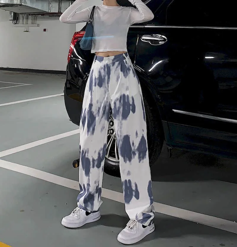New Autumn Spring Harajuku Tie Dye Contrast Pants Women Overalls Loose Wide Leg Trousers Woman Punk Streetwear Women's Joggers
New Autumn Spring Harajuku Tie Dye Contrast Pants Women Overalls Loose Wide Leg Trousers Woman Punk Streetwear Women's Joggers