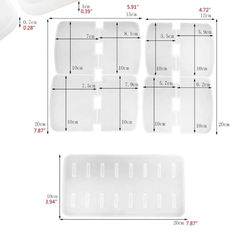 Crystal Epoxy Resin Mold Cosmetic Eyeshadow Tray Storage Rack Casting Silicone Mould Handmade Makeup Bracket Holder Mold
Crystal Epoxy Resin Mold Cosmetic Eyeshadow Tray Storage Rack Casting Silicone Mould Handmade Makeup Bracket Holder Mold