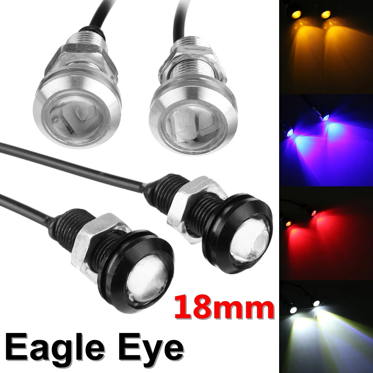 2x Auto LED Eagle Eye Fog Light Daytime Running Lights DRL Warning Signal Tail Backup Lamp 12V 18mm
2x Auto LED Eagle Eye Fog Light Daytime Running Lights DRL Warning Signal Tail Backup Lamp 12V 18mm