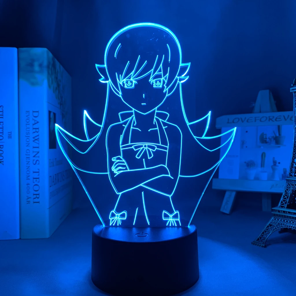Аниме Bakemonogatari Shinobu Oshino светодиодный ночник для спальни декоративный светильник подарок на день рождения Bakemonogatari комната Настольный 3d свети...
Аниме Bakemonogatari Shinobu Oshino светодиодный ночник для спальни декоративный светильник подарок на день рождения Bakemonogatari комната Настольный 3d свети...