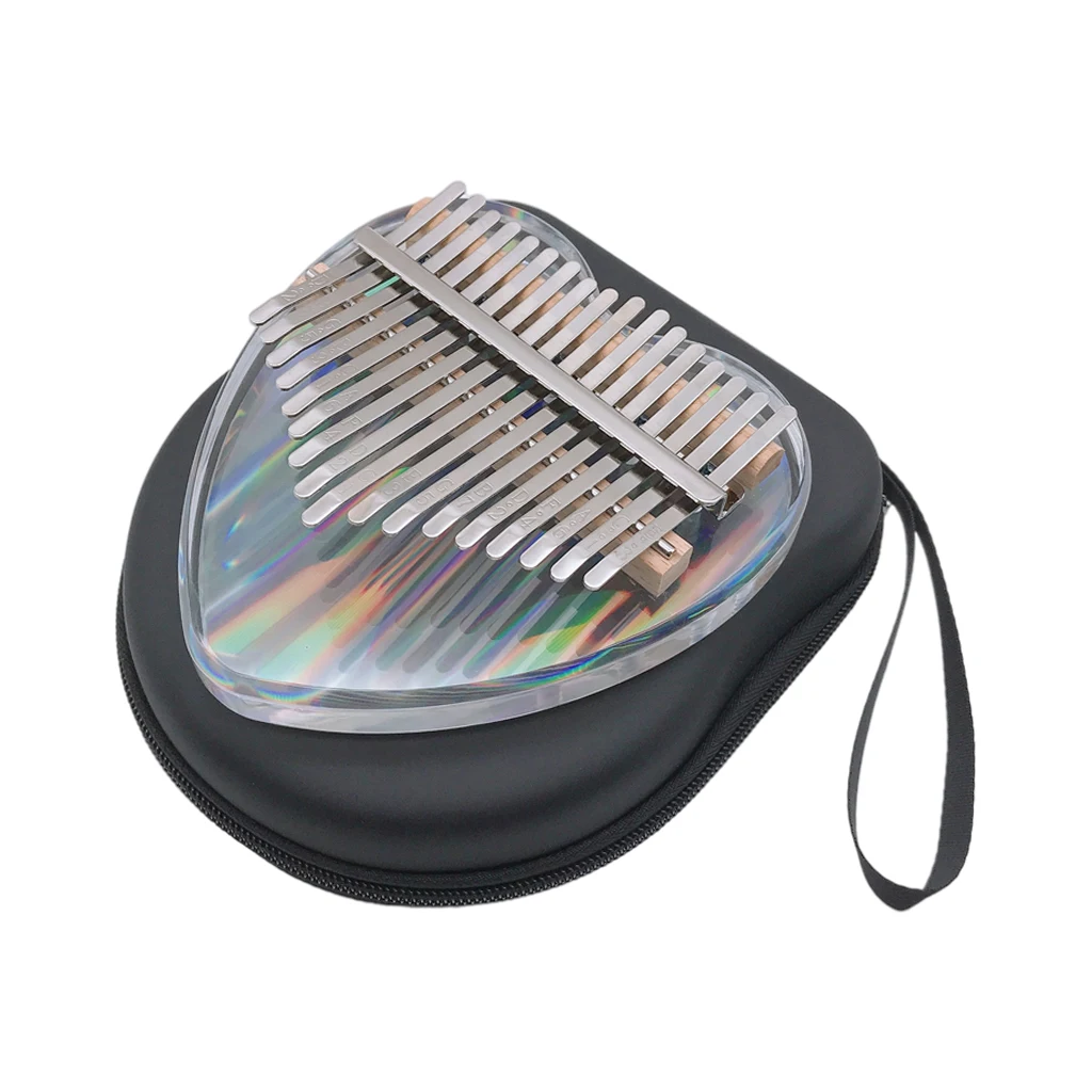 Acrylic Metal Key Kalimba 17 Key Finger Thumb Piano Mbira Tune Hammer with Waterproof Storage Case for Beginner Gift
Acrylic Metal Key Kalimba 17 Key Finger Thumb Piano Mbira Tune Hammer with Waterproof Storage Case for Beginner Gift